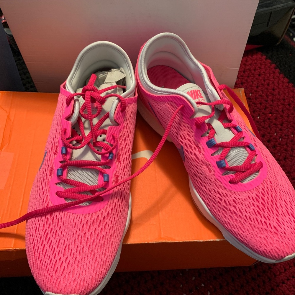 Pink Nike Running Shoes